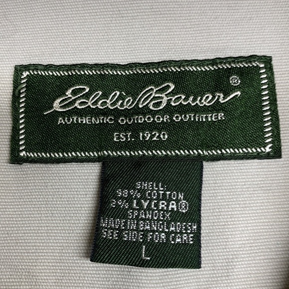 Eddie Bauer Lightweight Jacket Large Beige - Picture 5 of 13